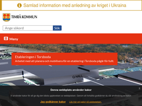 'timra.se' screenshot