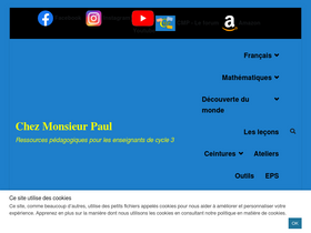 'chezmonsieurpaul.org' screenshot