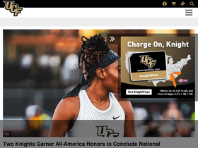'ucfknights.com' screenshot