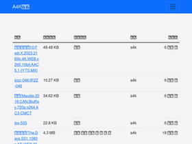 'a4k.net' screenshot