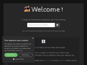 'multitwitch.live' screenshot