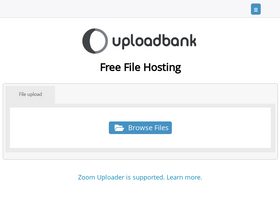 'uploadbank.com' screenshot