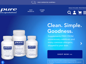 'pureforyou.com' screenshot