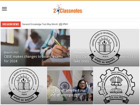 '2classnotes.com' screenshot