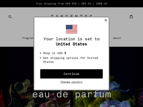 tangentgc.com homepage screenshot