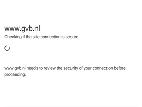 'gvb.nl' screenshot