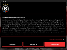 'sparta.cz' screenshot