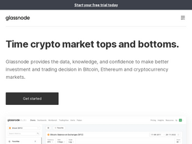 'glassnode.com' screenshot