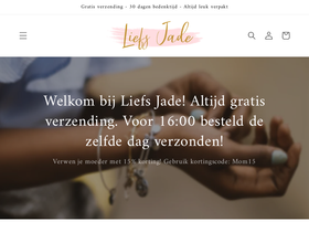 liefsjade.nl homepage screenshot