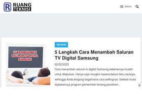 'ruangteknisi.com' screenshot