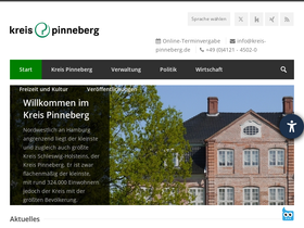 'kreis-pinneberg.de' screenshot