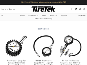 tire-tek.com homepage screenshot