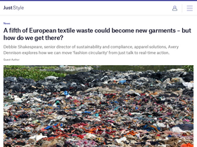 'just-style.com' screenshot