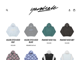YARDSALE homepage screenshot