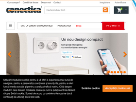 'conectica.ro' screenshot