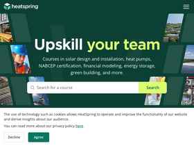 'heatspring.com' screenshot