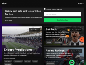 'andysbetclub.co.uk' screenshot