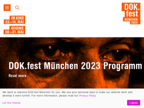 'dokfest-muenchen.de' screenshot