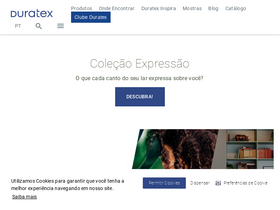 'duratexmadeira.com.br' screenshot