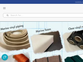 'marinevinylfabric.com' screenshot