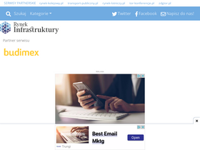 'rynekinfrastruktury.pl' screenshot