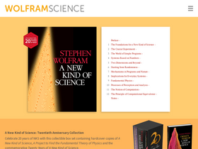 'wolframscience.com' screenshot