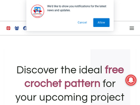 'yourcrochet.com' screenshot