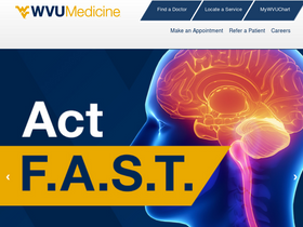 'wvumedicine.org' screenshot