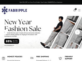 fabripple.com homepage screenshot