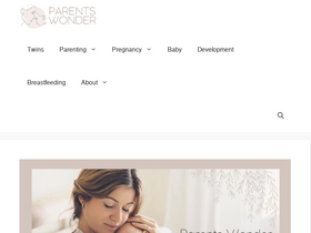 'parentswonder.com' screenshot