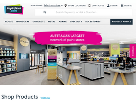 'inspirationspaint.com.au' screenshot