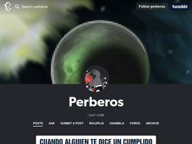 'perberos.me' screenshot