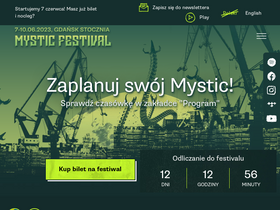 'mysticfestival.pl' screenshot