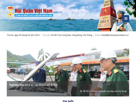 'baohaiquanvietnam.vn' screenshot