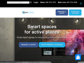 'touchsource.com' screenshot