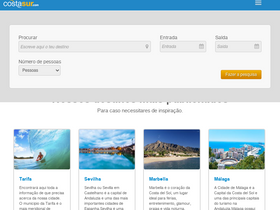 'costasur.com' screenshot