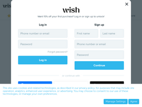 'wish.com' screenshot