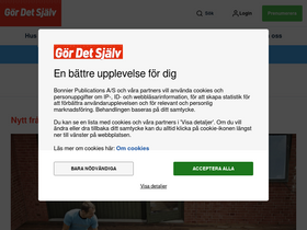 'gds.se' screenshot