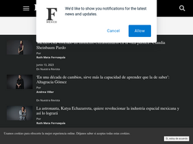 'forbes.com.mx' screenshot