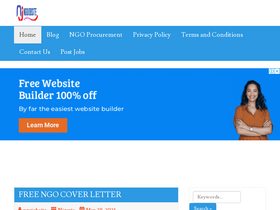 'ngojobsite.com' screenshot