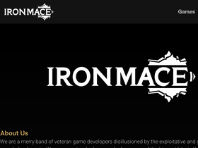 'ironmace.com' screenshot