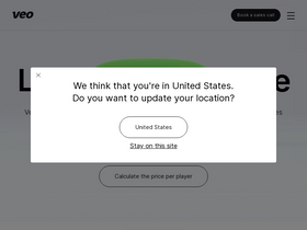 'veo.co' screenshot
