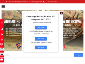 'sati.org.ar' screenshot