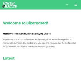 'bikerrated.com' screenshot