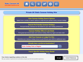 'static-caravan.co.uk' screenshot