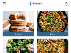 'chelseasmessyapron.com' screenshot