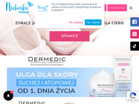 'niebieskiepudelko.pl' screenshot