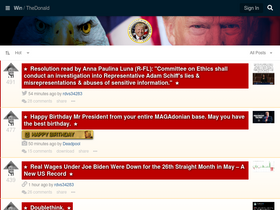 'patriots.win' screenshot