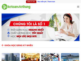'lamketoan.vn' screenshot