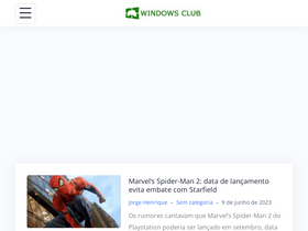 'windowsclub.com.br' screenshot